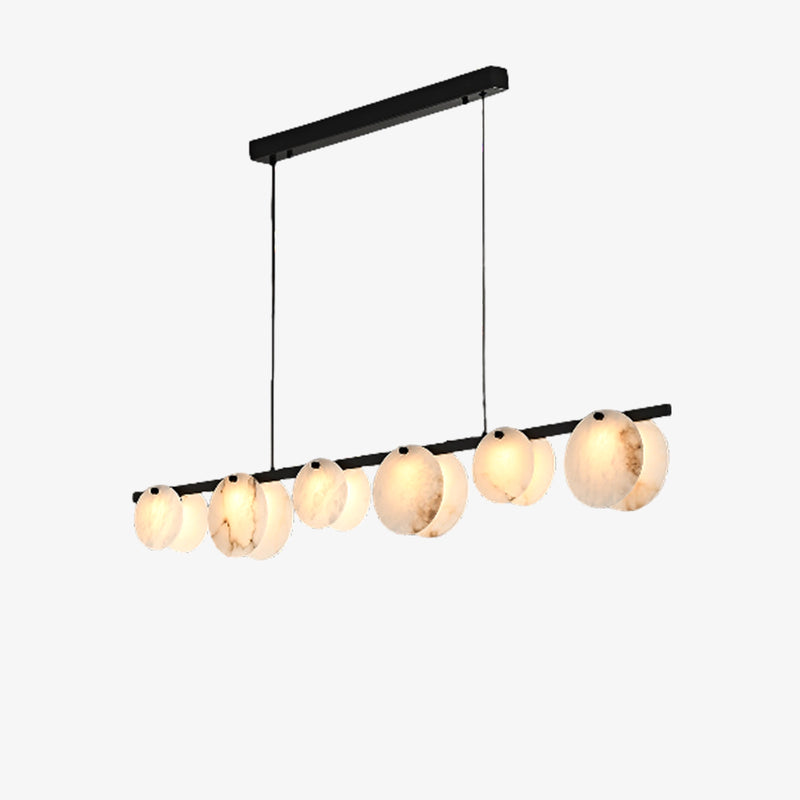 Branch Alabaster  Dining Room Chandelier