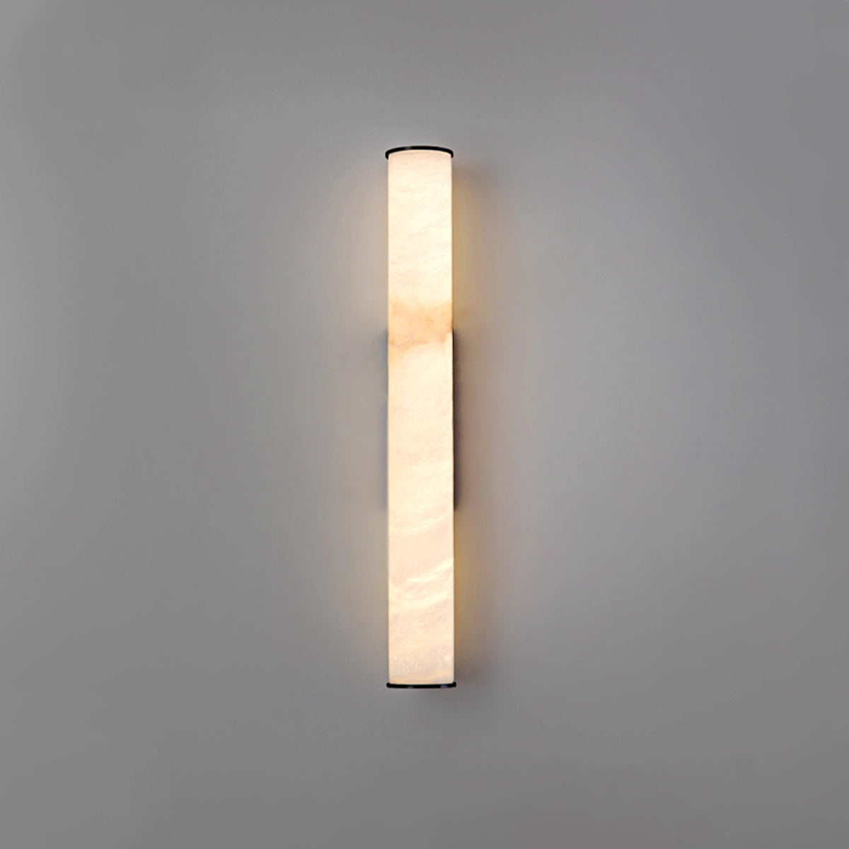 Callisto Cylindrical Alabaster Wall Lamp