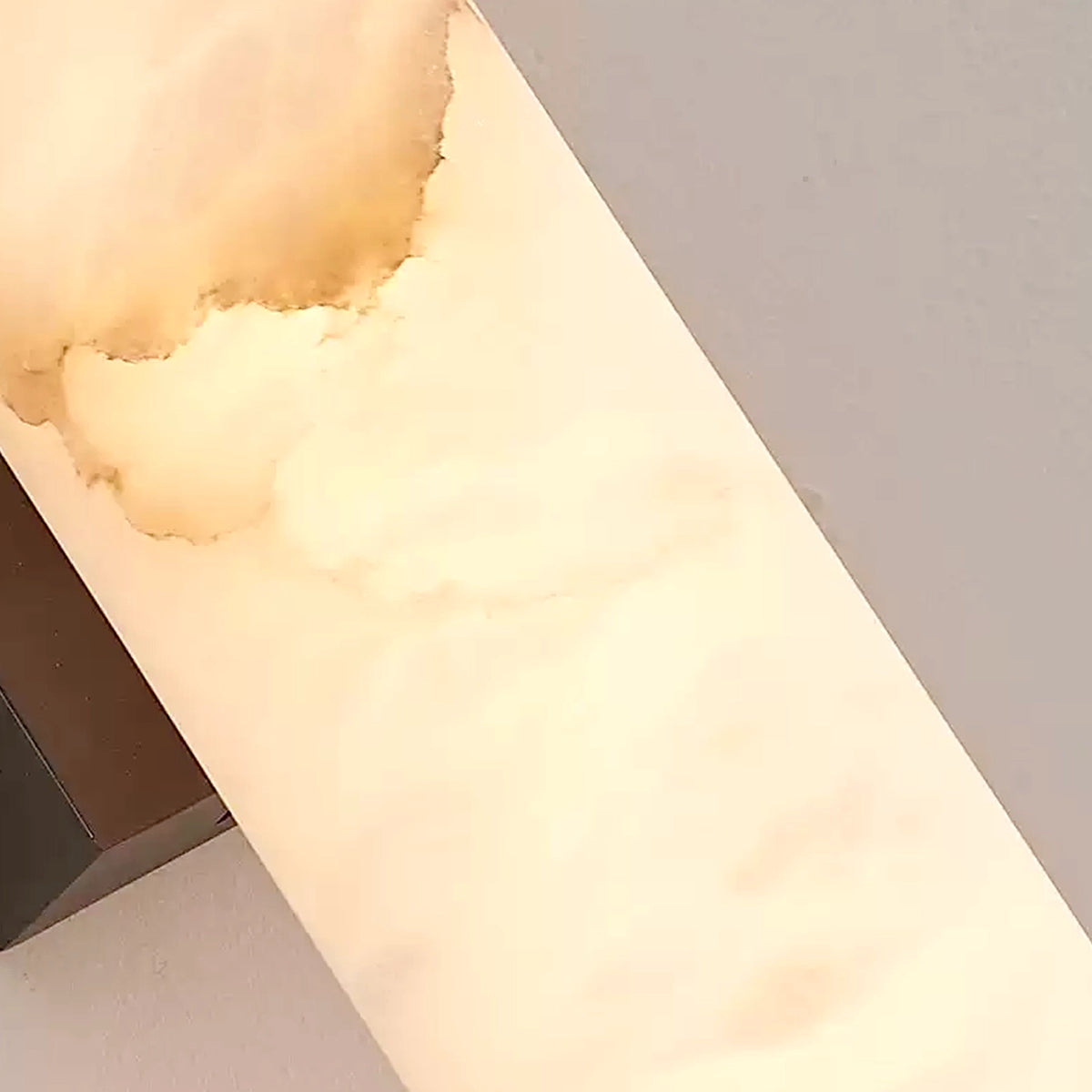 Callisto Cylindrical Alabaster Wall Lamp