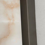 Callisto Cylindrical Alabaster Wall Lamp