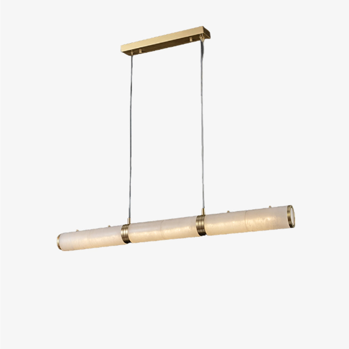 Caroline Alabaster Art Linear Pendant Lamp