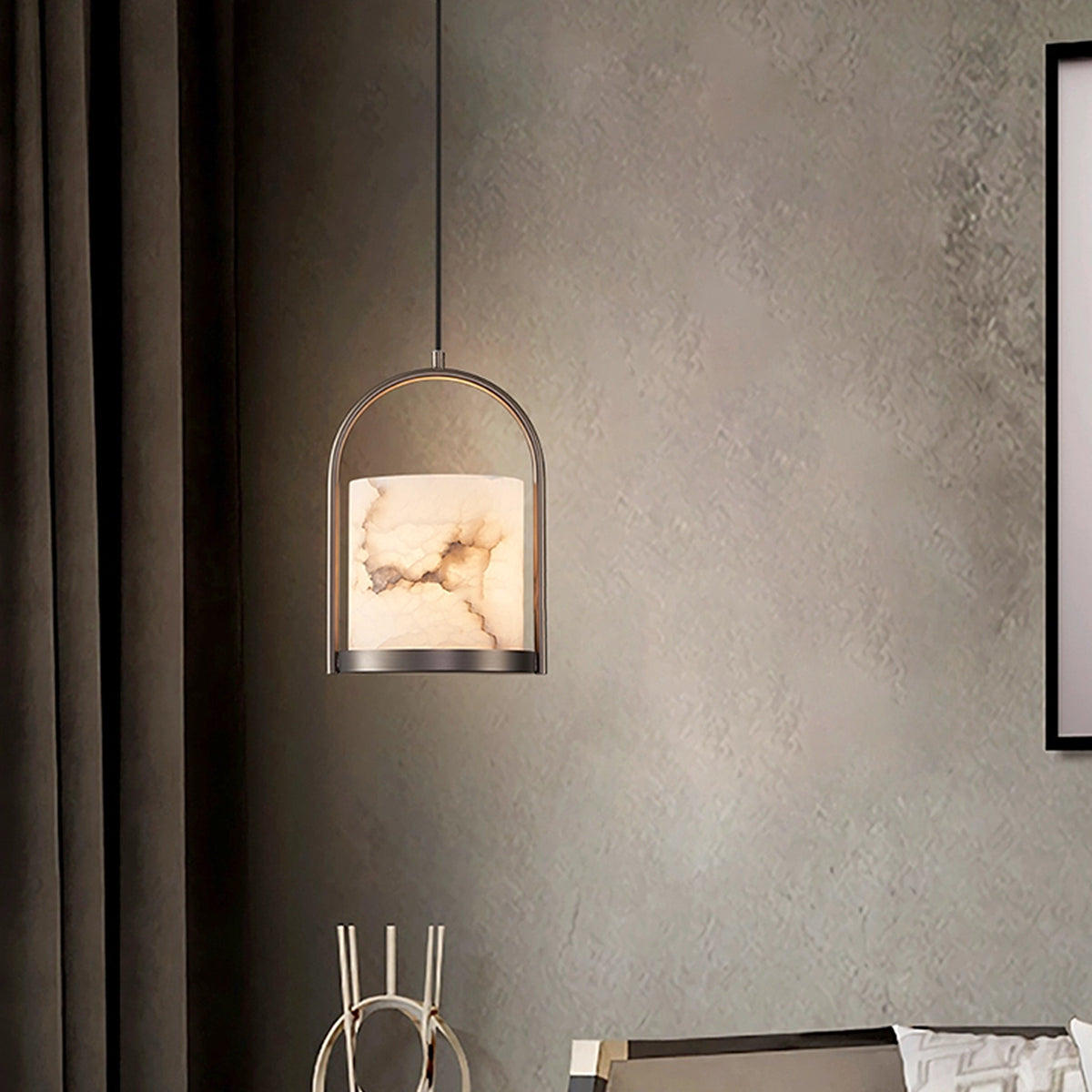 Cortland Alabaster Pendant Lamp