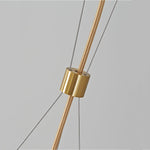 Cream Modern Dish Chandelier