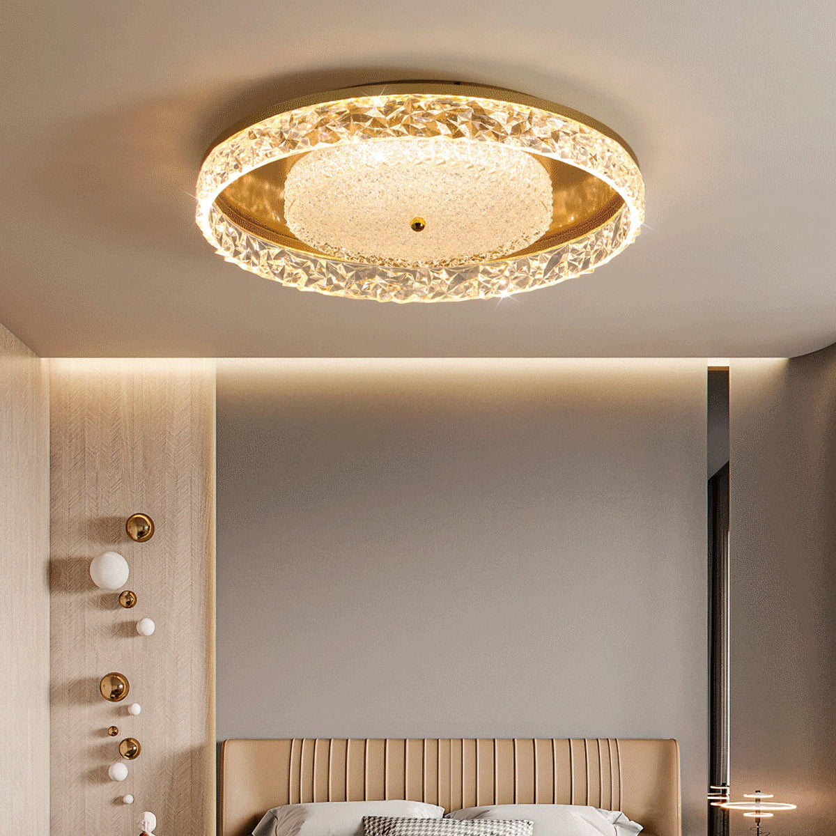 Crystal Embedded Ceiling lamp