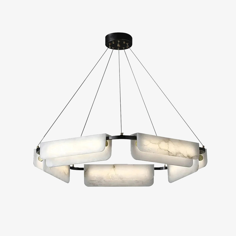 Delia Alabaster Chandelier