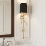 Ellery Gros-Grain Bow Wall Lamp