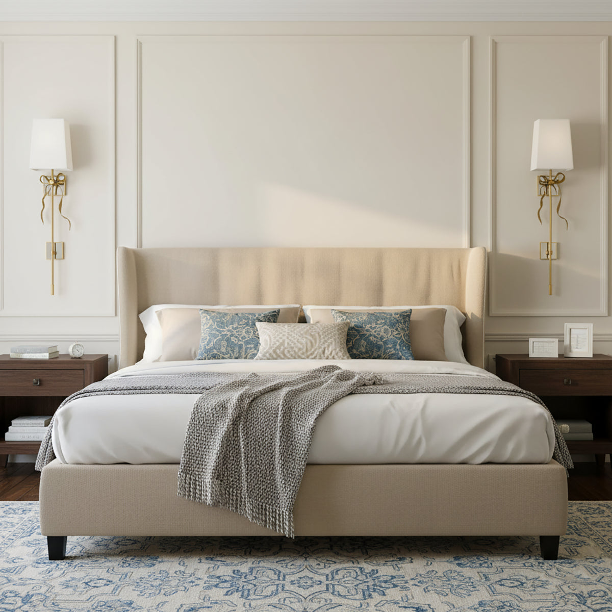 Ellery Gros-Grain Bow Wall Lamp