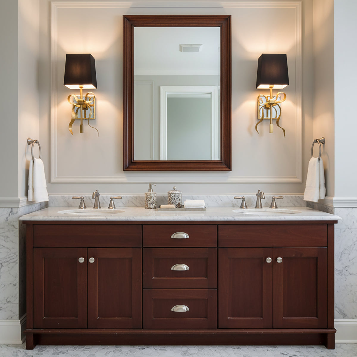 Ellery Gros-Grain Bow Wall Lamp