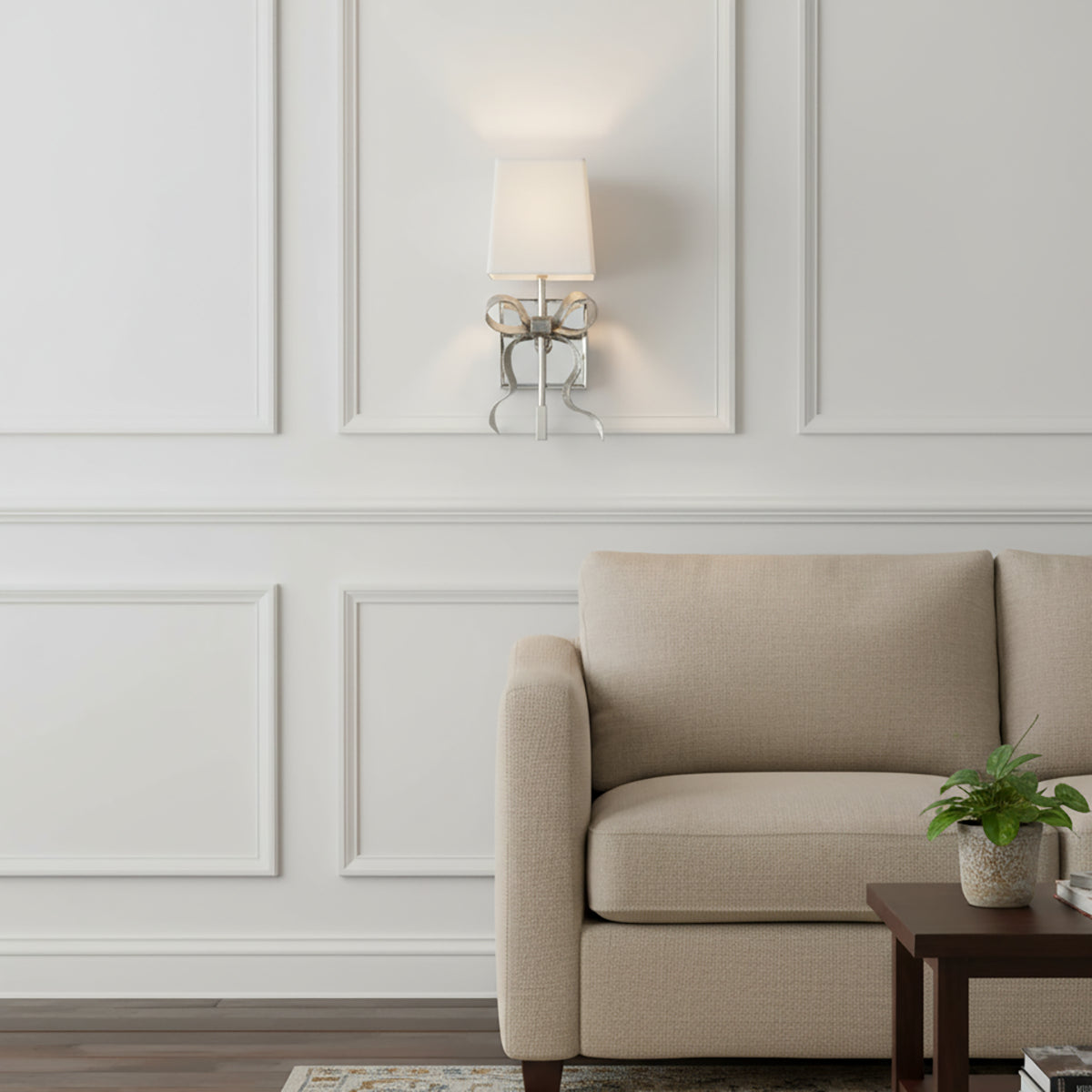 Ellery Gros-Grain Bow Wall Lamp