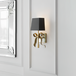 Ellery Gros-Grain Bow Wall Lamp