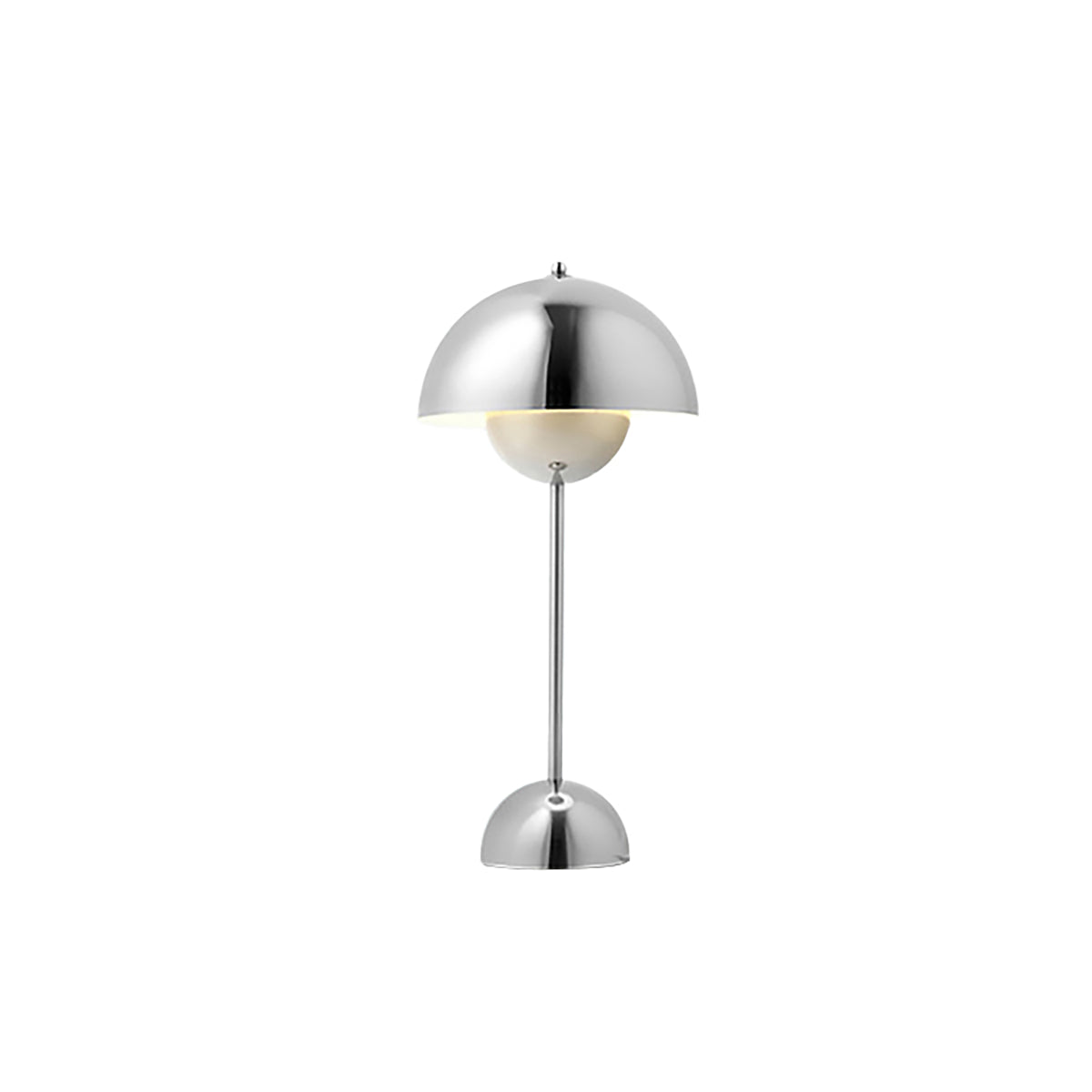 Flowerpot Semi-Circle Table Lamp