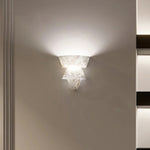 Geometric Alabaster Wall Light