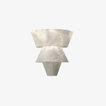 Geometric Alabaster Wall Light