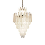 Huge Italian vintage Murano glass chandelier