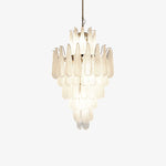 Huge Italian vintage Murano glass chandelier