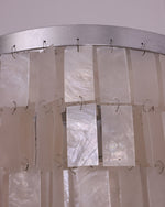 Mother of Pearl Crystal Floor Lamp