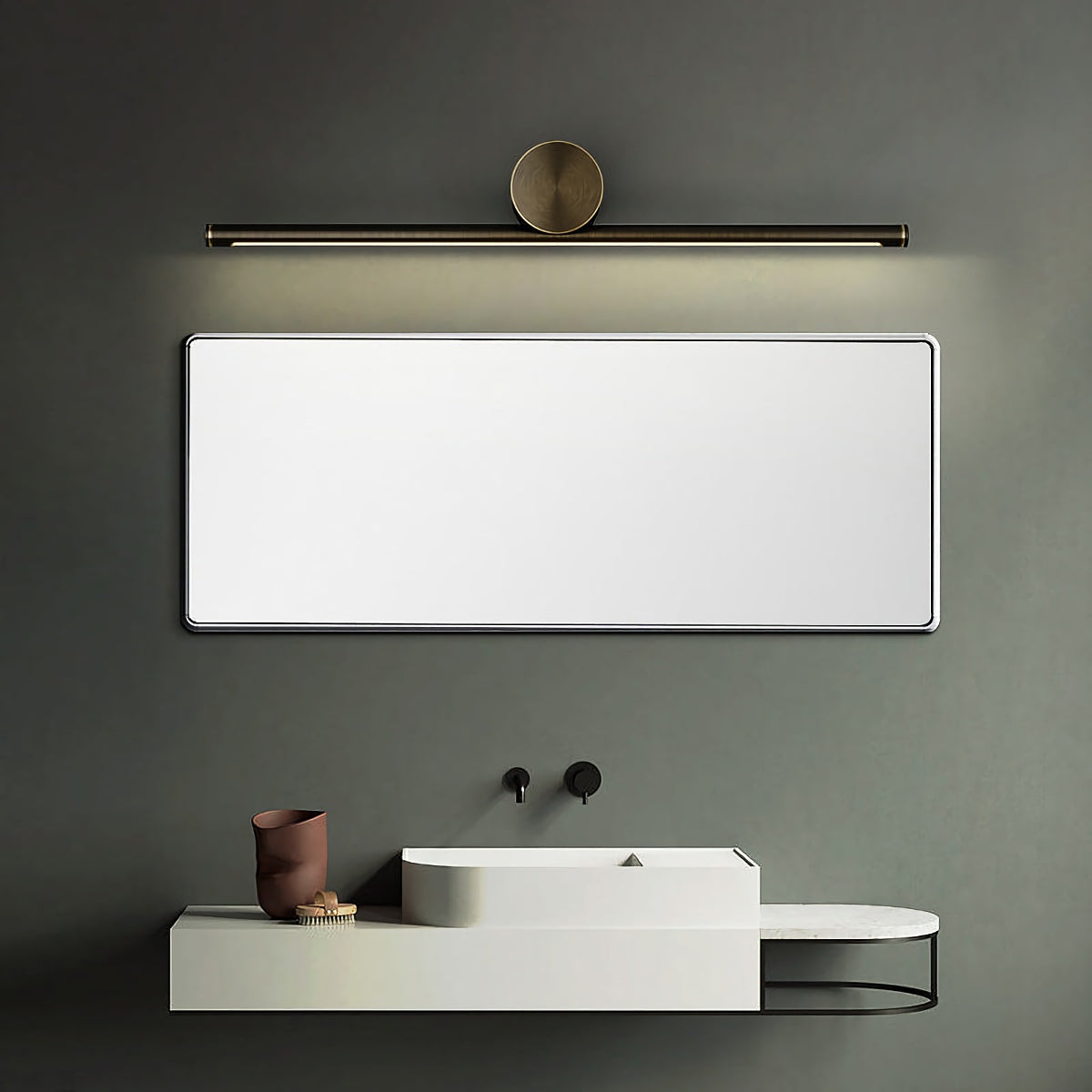 Koge Sleek Design Black LED Wall Lamp