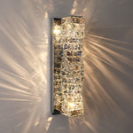 Laminated Crystal Wall Light