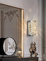 Laminated Crystal Wall Light