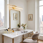 Brass LED Bath Wall Lamp