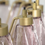 Lisandre Tiered Rose Glass Chandelier