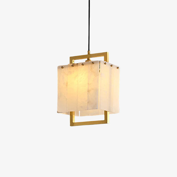 Alabaster All Copper Pendant Lamp | Severn Lighting