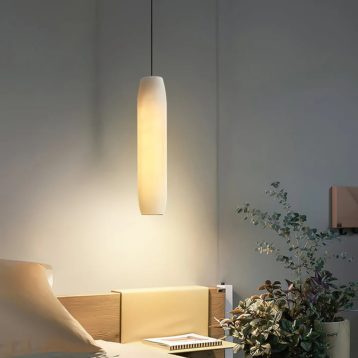 Marble Flute Pendant Light