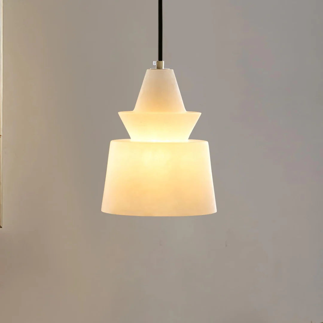 Marble Modern Hat Pendant Lamp
