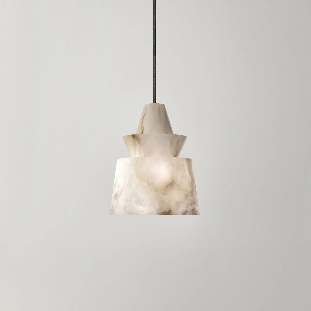 Marble Modern Hat Pendant Lamp