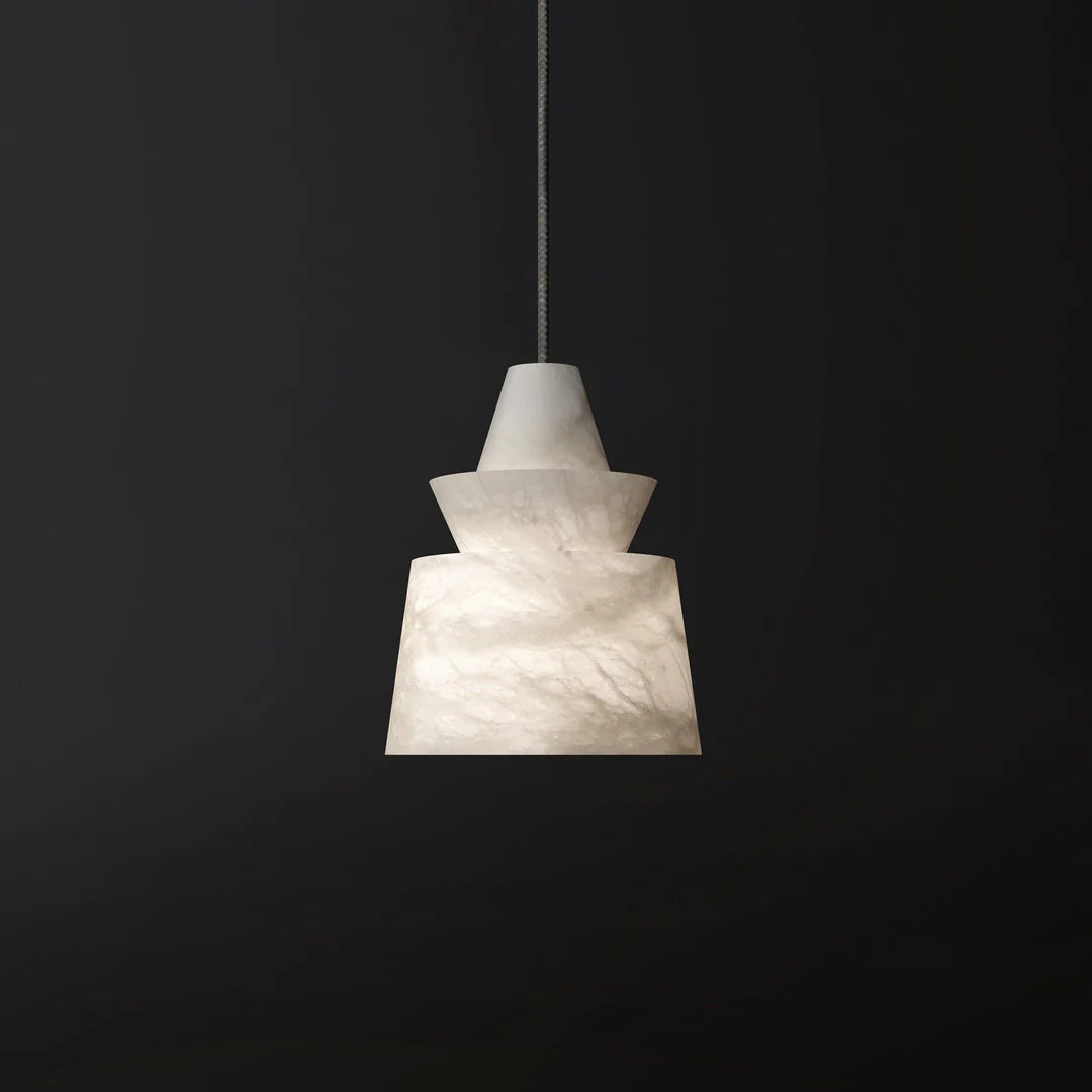Marble Modern Hat Pendant Lamp