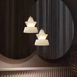 Marble Modern Hat Pendant Lamp