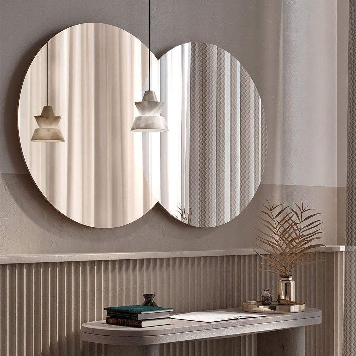 Marble Modern Hat Pendant Lamp