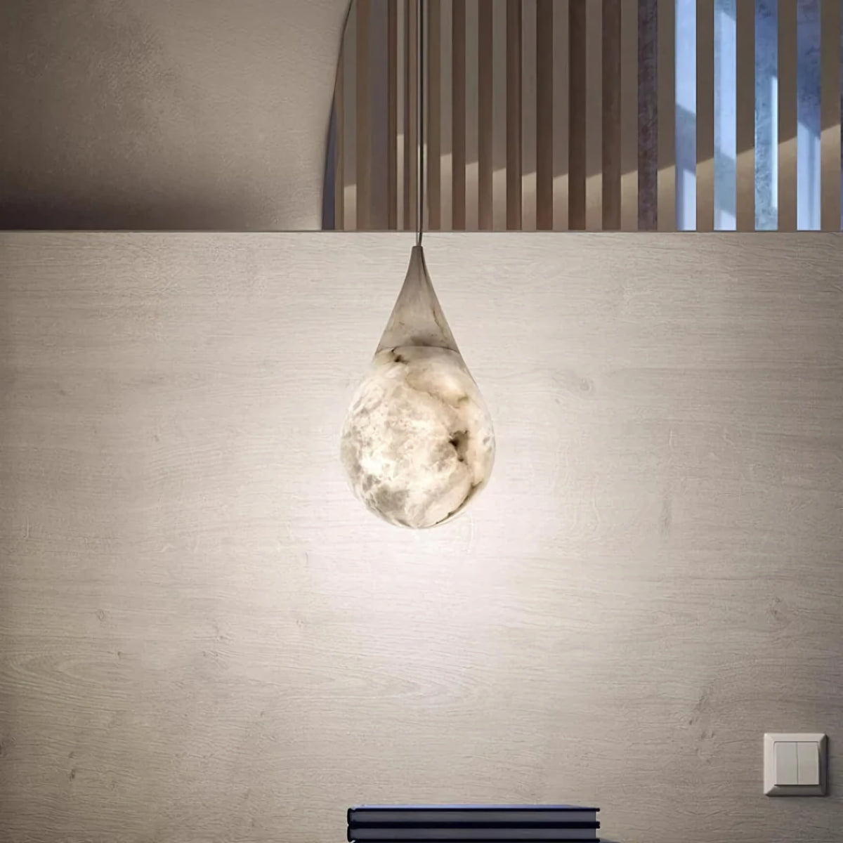Marble Raindrop Pendant Lamp