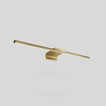 Metallic Streamlined Wall Lamp