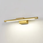 Metallic Streamlined Wall Lamp