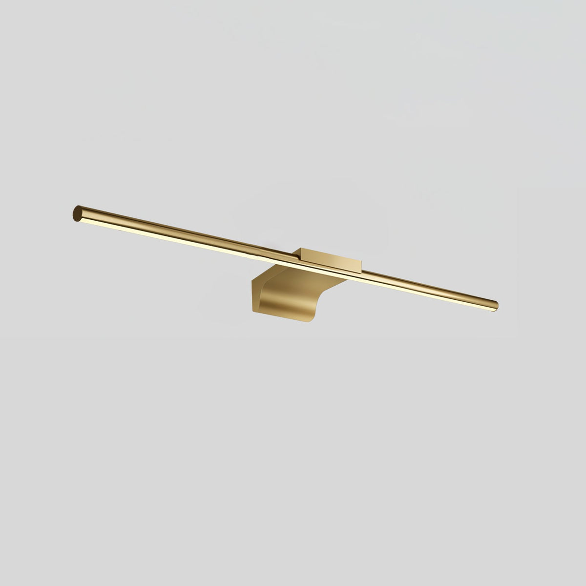 Metallic Streamlined Wall Lamp