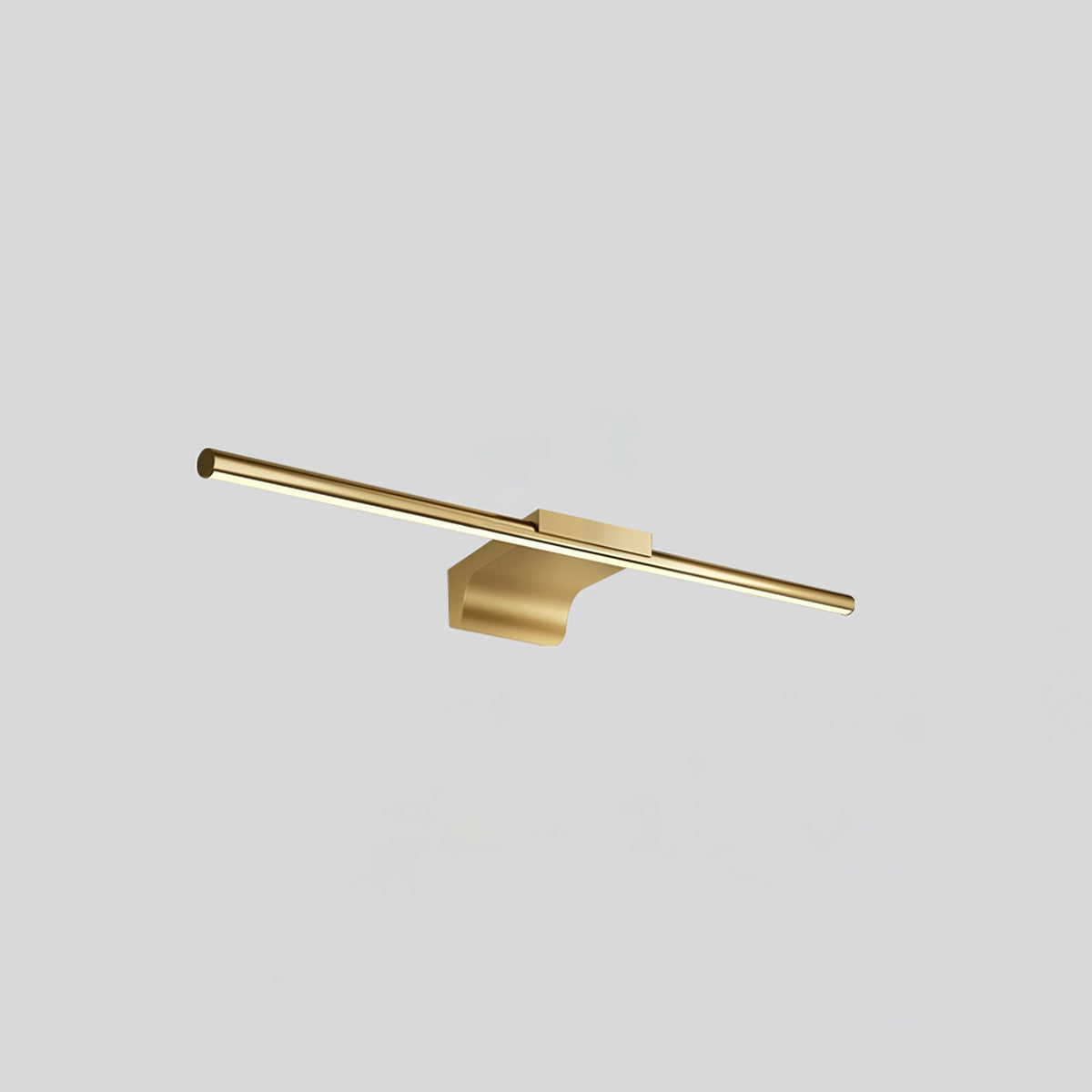 Metallic Streamlined Wall Lamp