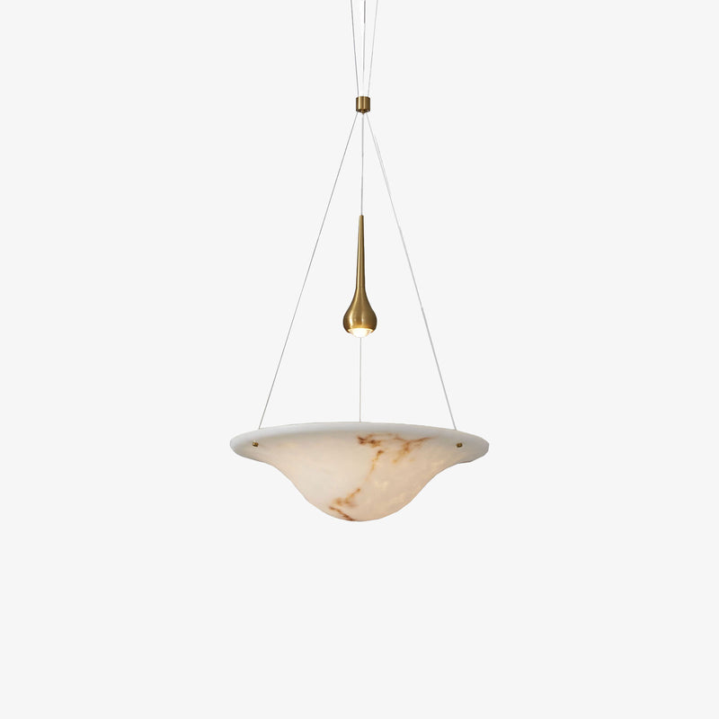 Minimalist Inverted Bowl Chandelier