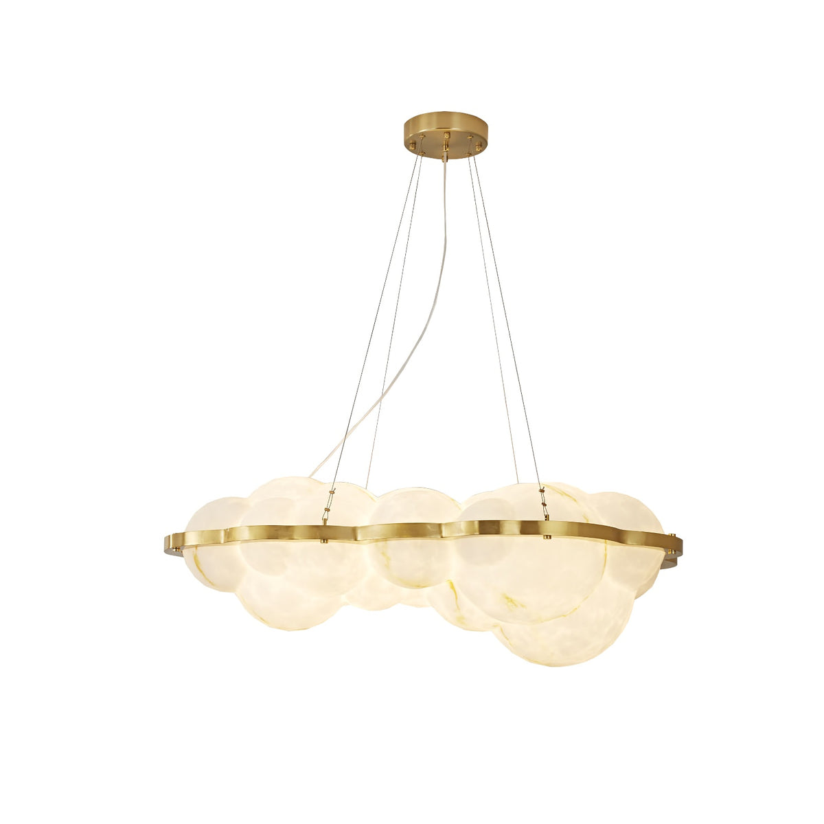 ModernCloud Cluster Chandelier