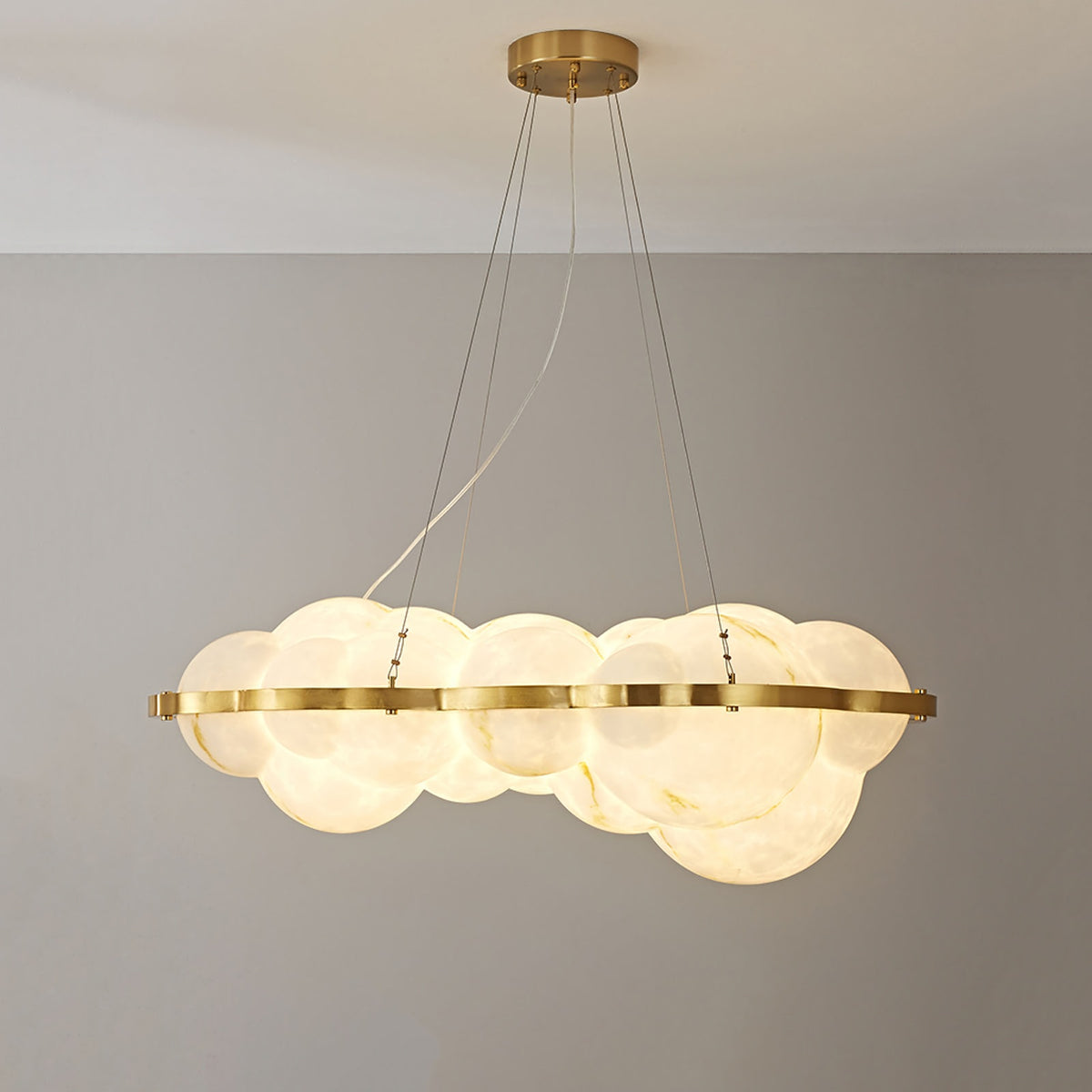 ModernCloud Cluster Chandelier