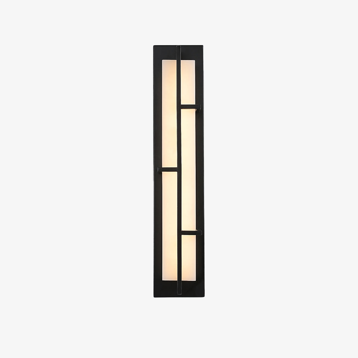New Chinese Long Strip Alabaster Wall Lamp