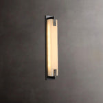 New Chinese Long Strip Alabaster Wall Lamp