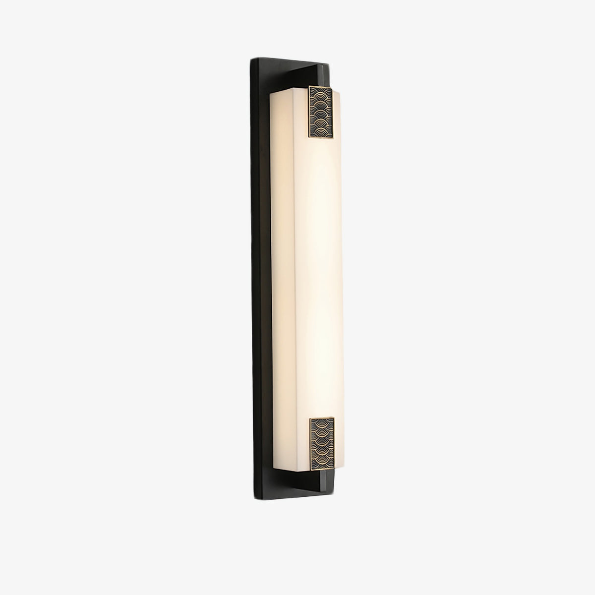 New Chinese Long Strip Alabaster Wall Lamp