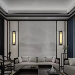 New Chinese Long Strip Alabaster Wall Lamp