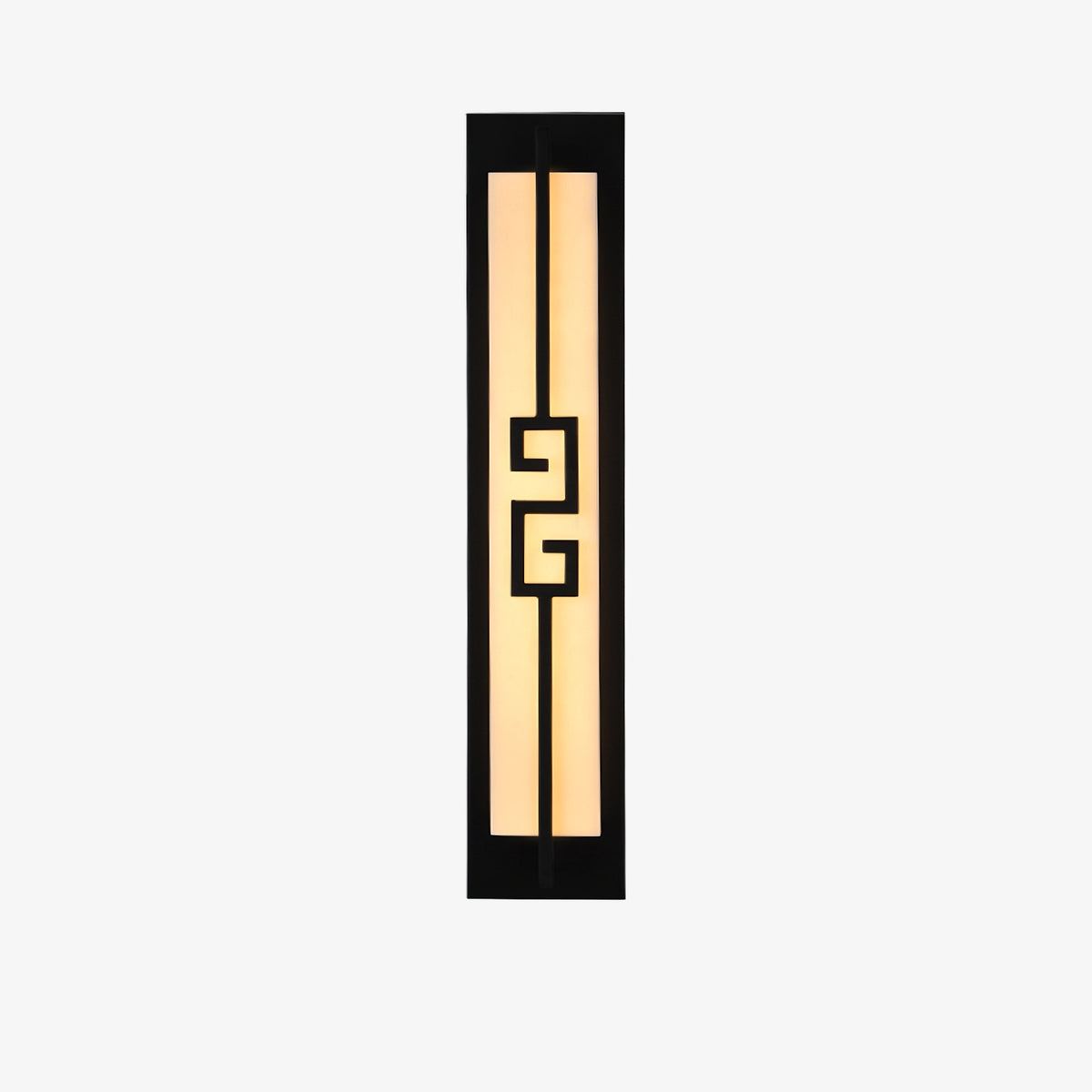 New Chinese Long Strip Alabaster Wall Lamp