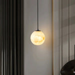 Nordic Simple Marble Spherical Pendant Lamp