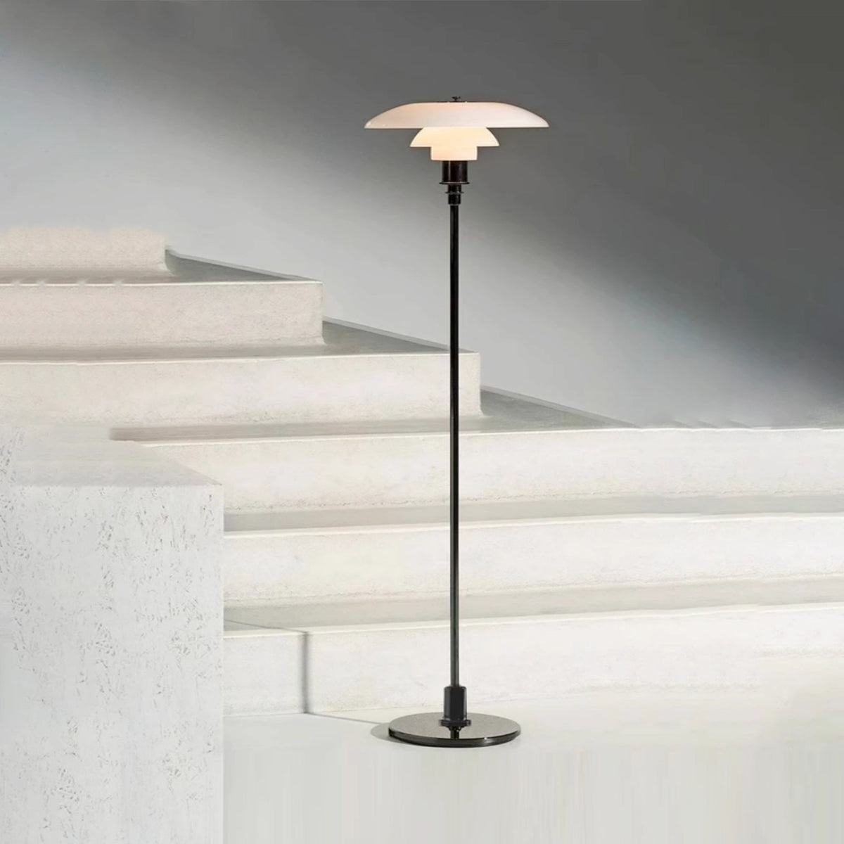 PH 3/2 Glass Floor Lamp