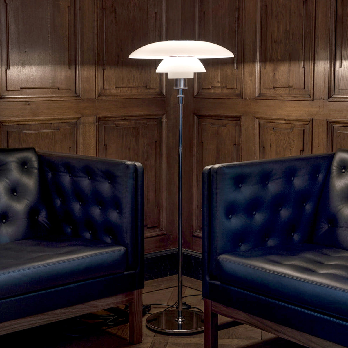PH 3/2 Glass Floor Lamp