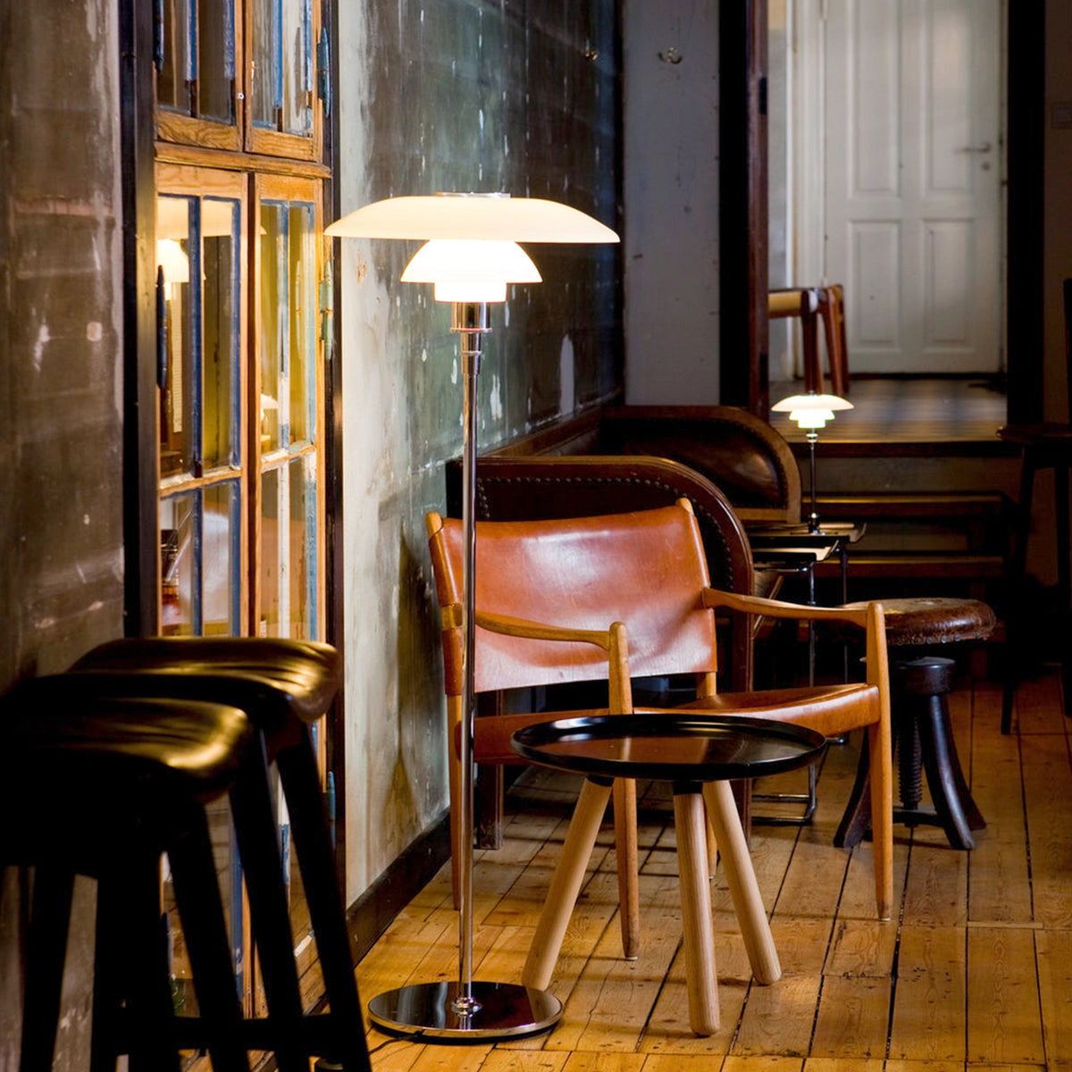 PH 3/2 Glass Floor Lamp