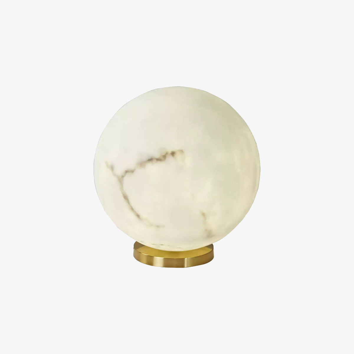 Simple Snowflake Moon Table Lamp